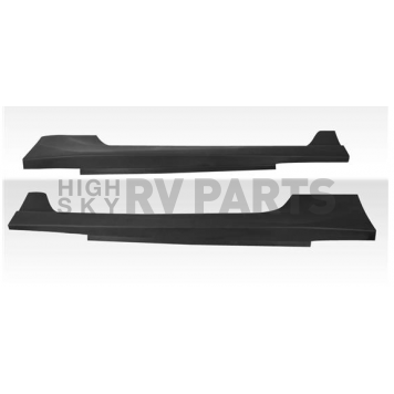 Extreme Dimensions Side Skirt - Primered Fiberglass Reinforced Plastic Black Set of 2 - 108490