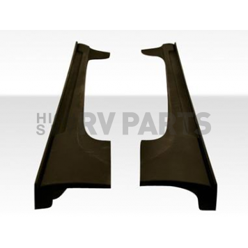Extreme Dimensions Side Skirt - Primered Fiberglass Reinforced Plastic Black Set of 2 - 109050