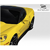 Extreme Dimensions Side Skirt - Primered Fiberglass Reinforced Plastic Black Set of 2 - 109687
