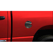 Innovative Creations Inc. Fuel Door Cover - Polished Silver Stainless Steel - GT106304M