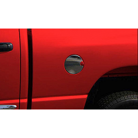 Innovative Creations Inc. Fuel Door Cover - Polished Silver Stainless Steel - GT103304M