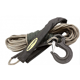Smittybilt Winch Cable - 94 Feet x 21/64 Inch Galvanized Aircraft Steel - 9728141