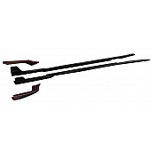 Street Scene Side Skirt - Painted Polyurethane Black Set of 4 - 95070234B