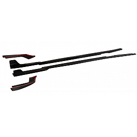 Street Scene Side Skirt - Painted Polyurethane Black Set of 4 - 95070234B