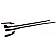 Street Scene Side Skirt - Painted Polyurethane Black Set of 4 - 95070234B