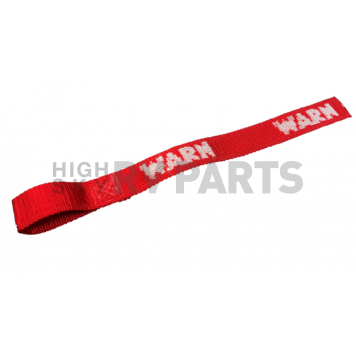 Warn Winch Hook Strap - Nylon Webbing Red - 81764