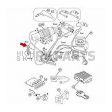 Warn Winch Power Cable - 76852