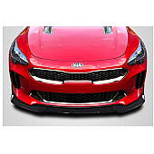 Carbon Creations Air Dam Adjustable Front Splitter Carbon Fiber Gloss Black - 115570