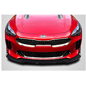 Carbon Creations Air Dam Adjustable Front Splitter Carbon Fiber Gloss Black - 115570