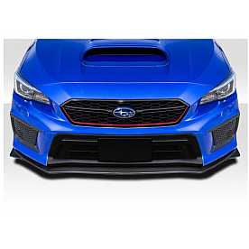 Duraflex Air Dam Front Lip Fiberglass Reinforced Plastic  Black - 115742