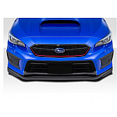 Duraflex Air Dam Front Lip Fiberglass Reinforced Plastic  Black - 115744