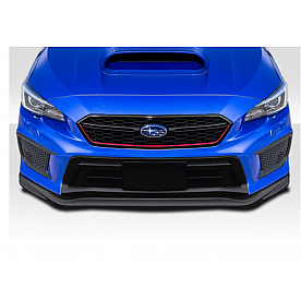 Duraflex Air Dam Front Lip Fiberglass Reinforced Plastic  Black - 115744