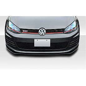 Duraflex Air Dam Front Lip Fiberglass Reinforced Plastic  Black - 115909