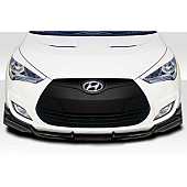 Duraflex Air Dam Front Lip Fiberglass Reinforced Plastic  Black - 115976