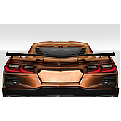 Duraflex Spoiler - Wing Fiberglass Reinforced Plastic Black - 116305