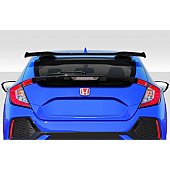 Duraflex Spoiler - Wing Fiberglass Reinforced Plastic Black - 116345