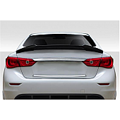 Duraflex Spoiler - Wing Gloss Fiberglass Reinforced Plastic Black - 114325