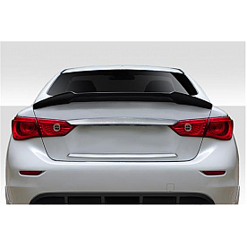 Duraflex Spoiler - Wing Gloss Fiberglass Reinforced Plastic Black - 114325