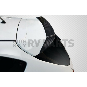 Duraflex Spoiler - Wing Matte Fiberglass Reinforced Plastic Black - 115798