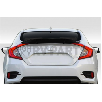 Duraflex Spoiler - Wing Matte Fiberglass Reinforced Plastic Black - 116195