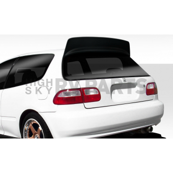 Duraflex Spoiler - Wing Unpainted Fiberglass Reinforced Plastic Black - 114271-5