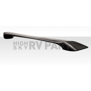 Duraflex Spoiler - Wing Unpainted Fiberglass Reinforced Plastic Black - 115213-3