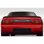 Duraflex Spoiler - Wing Unpainted Fiberglass Reinforced Plastic Black - 115254
