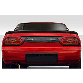 Duraflex Spoiler - Wing Unpainted Fiberglass Reinforced Plastic Black - 115254