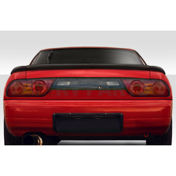 Duraflex Spoiler - Wing Unpainted Fiberglass Reinforced Plastic Black - 115254