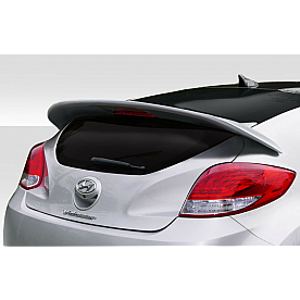 Duraflex Spoiler - Wing Unpainted Fiberglass Reinforced Plastic Black - 115294