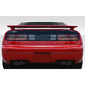 Duraflex Spoiler - Wing Unpainted Fiberglass Reinforced Plastic Black - 115320