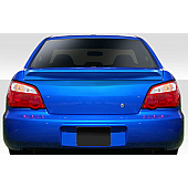 Duraflex Spoiler - Wing Unpainted Fiberglass Reinforced Plastic Black - 115334