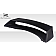 Duraflex Spoiler - Wing Unpainted Fiberglass Reinforced Plastic Black - 115363