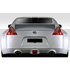 Duraflex Spoiler - Wing Unpainted Fiberglass Reinforced Plastic Black - 115364