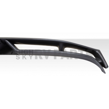 Duraflex Spoiler - Wing Unpainted Fiberglass Reinforced Plastic Black - 115409-4