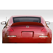 Duraflex Spoiler - Wing Unpainted Fiberglass Reinforced Plastic Black - 115793