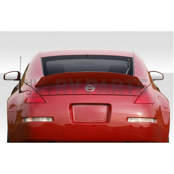 Duraflex Spoiler - Wing Unpainted Fiberglass Reinforced Plastic Black - 115793