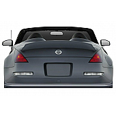 Duraflex Spoiler - Wing Unpainted Fiberglass Reinforced Plastic Black - 115795
