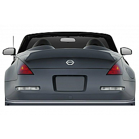 Duraflex Spoiler - Wing Unpainted Fiberglass Reinforced Plastic Black - 115795