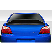 Duraflex Spoiler - Wing Unpainted Fiberglass Reinforced Plastic Black - 116145