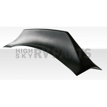 Duraflex Spoiler - Wing Unpainted Fiberglass Reinforced Plastic Black - 116145-4