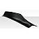 Duraflex Spoiler - Wing Unpainted Fiberglass Reinforced Plastic Black - 116145