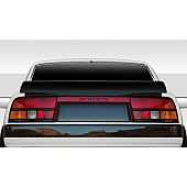 Duraflex Spoiler - Wing Unpainted Fiberglass Reinforced Plastic Black - 116325
