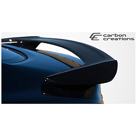 Extreme Dimensions Spoiler - 1 Piece Gloss UV Coated Carbon Fiber Black - 106866