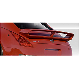 Extreme Dimensions Spoiler - 1 Piece Primered Fiberglass Black - 109295