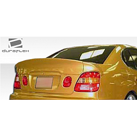 Extreme Dimensions Spoiler - Custom Primered Fiberglass Black - 102003