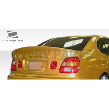 Extreme Dimensions Spoiler - Custom Primered Fiberglass Black - 102003