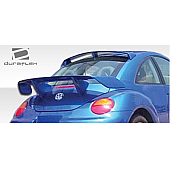 Extreme Dimensions Spoiler - Custom Primered Fiberglass Black - 102047