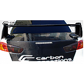 Extreme Dimensions Spoiler - Custom Primered Fiberglass Black - 104644