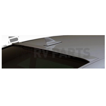 Extreme Dimensions Spoiler - Roof Mount Primered Fiberglass Black - 105674